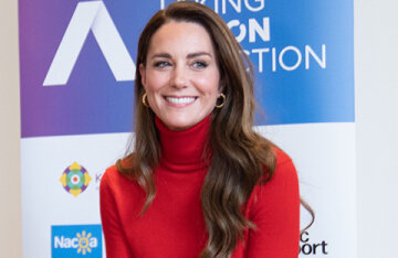 Kate Middleton gave a speech at a charity event in London