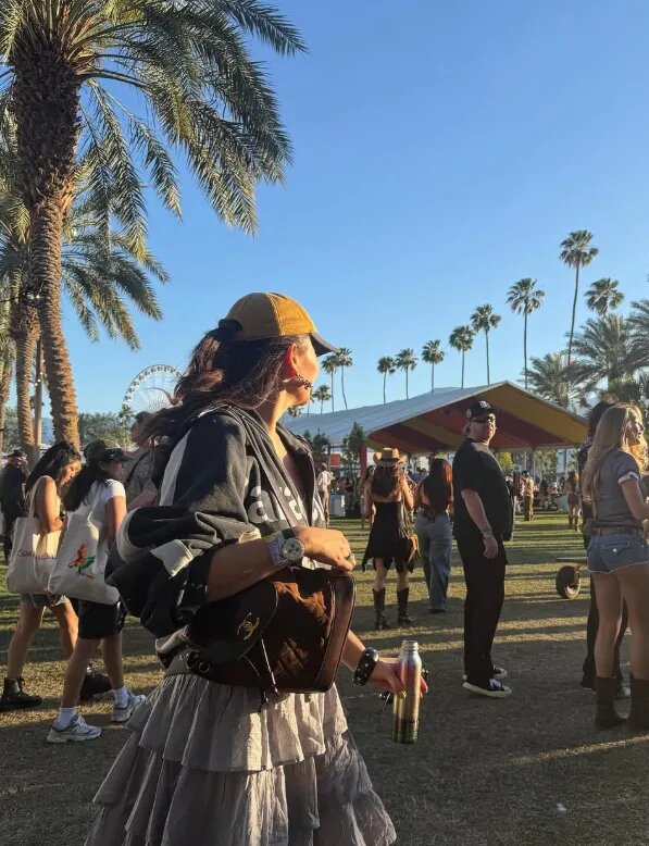 Марьям Тилляева на Coachella
