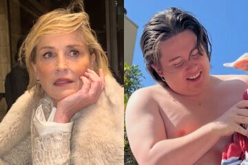 Sharon Stone shared a rare photo of her youngest son.