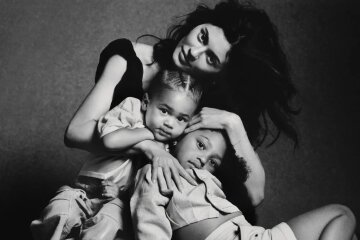 Kylie Jenner poses with her kids for Vogue and opens up about postpartum depression