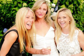 Reese Witherspoon, Cameron Diaz and Gwyneth Paltrow Party in the Hamptons