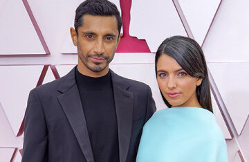 Oscars 2021: Riz Ahmed and Fatima Farhin Mirza on the red carpet