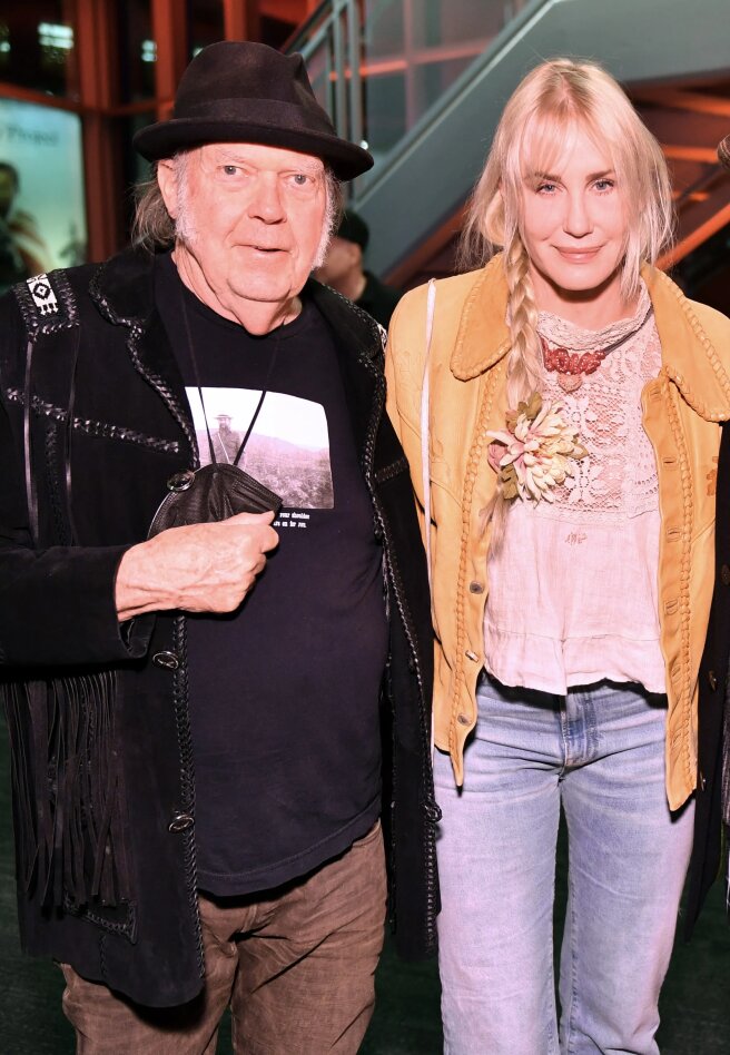 Дэрил Ханна с мужем