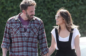Off-duty: Engaged Jennifer Lopez and Ben Affleck in Los Angeles