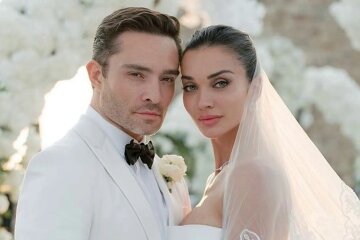 Gossip Girl star Ed Westwick and actress Amy Jackson got married in Italy