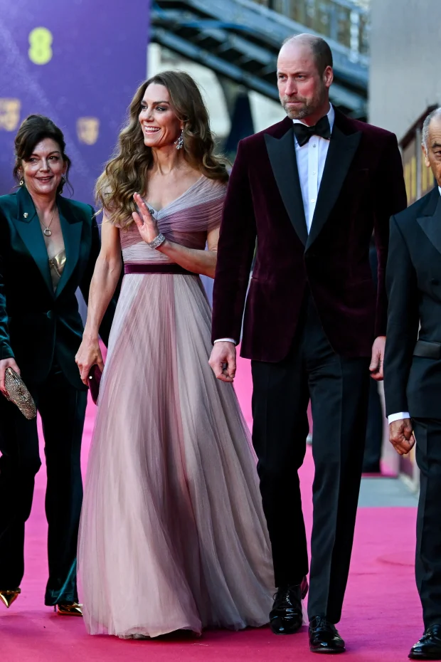 Кейт Миддлтон и принц Уильям на BAFTA — 2026 