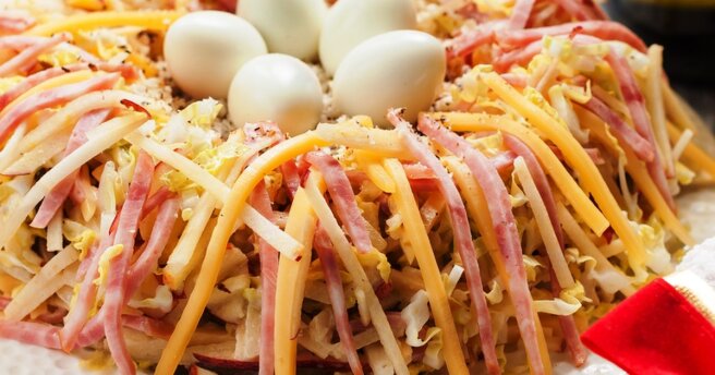 What to cook for Easter: TOP 5 delicious meat salads