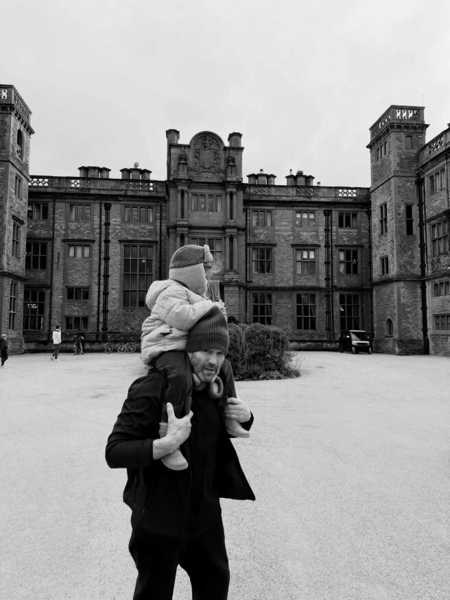 Джейсон Стэтхем с дочерью