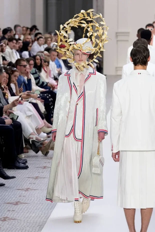 Thom Browne Couture осень-зима — 2024/Фото: Umberto Fratini/Gorunway