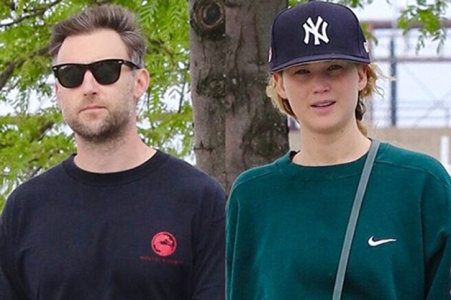 Jennifer Lawrence and Cook Maroney on a walk in New York: new photos of the couple