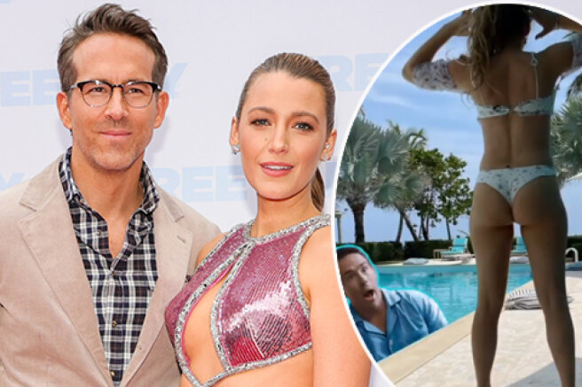 Supported or touched: Blake Lively posted a picture in a bikini to advertise a movie with Ryan Reynolds