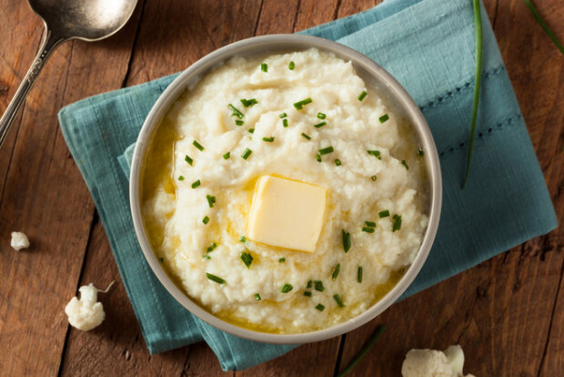 Dietary cauliflower puree