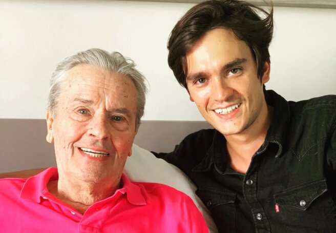 Alain Delon's youngest son has again filed a lawsuit against his sister over his father's will.