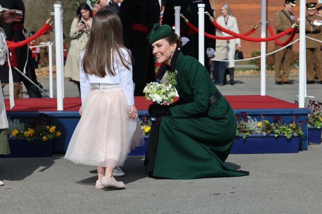 Кейт Миддлтон на параде