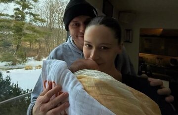 Pete Davidson became a father for the first time.