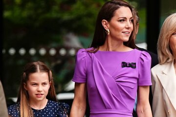 Kate Middleton Attends Wimbledon Final With Princess Charlotte