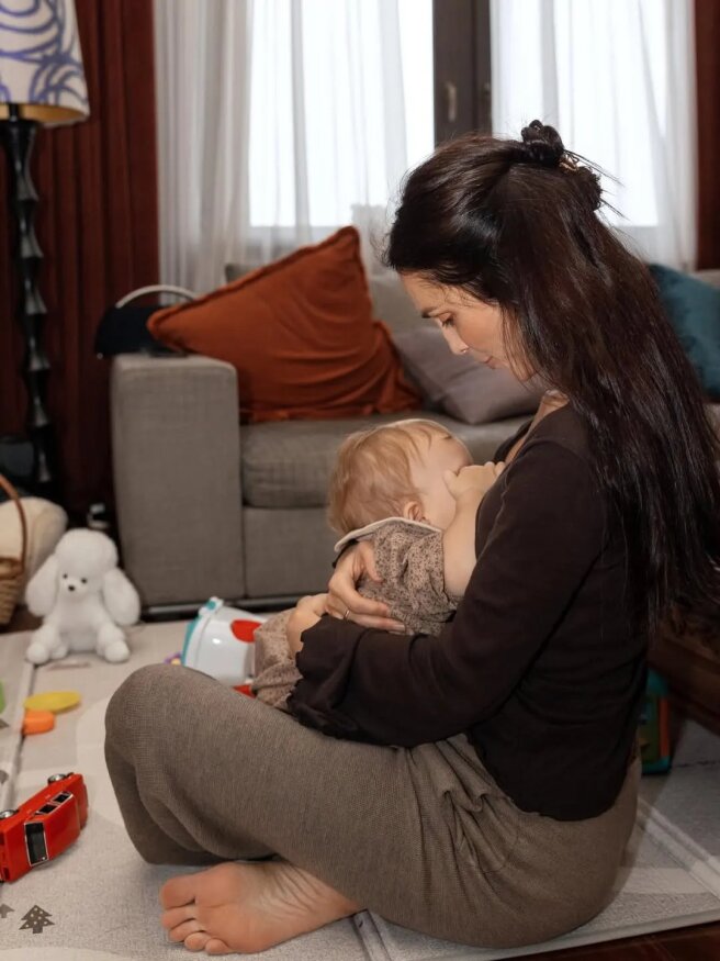 Сати Казанова с дочерью