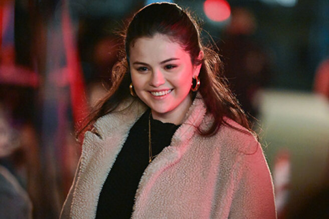 Selena Gomez on the set of the TV series "Murders in one building" in New York: new photos