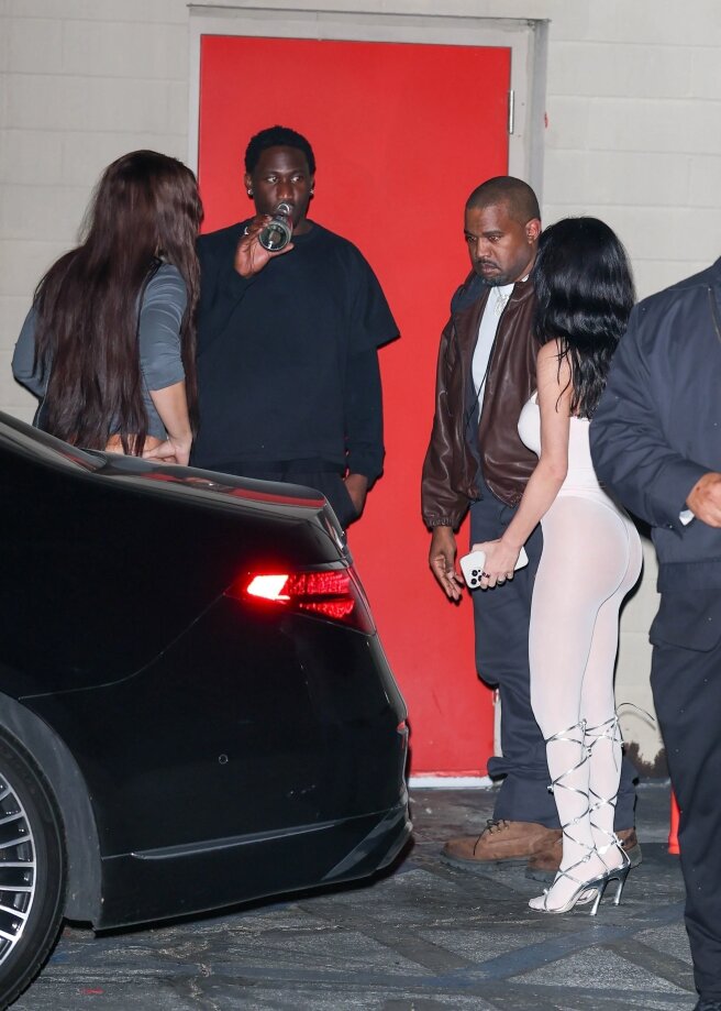 Канье Уэст и Бьянка Цензори