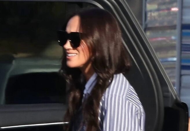 Meghan Markle wore the watch Dodi Al-Fayed gave Princess Diana on the set of her new film.