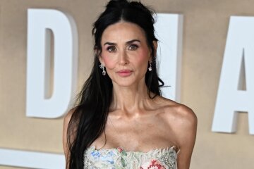 Demi Moore stepped out in a floral dress