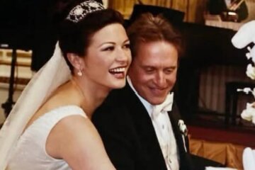 Catherine Zeta-Jones shared rare wedding photos with Michael Douglas in honor of their 25th wedding anniversary.