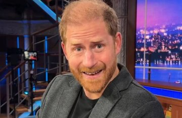 Prince Harry appeared on a TV show and joked about his Hollywood connections thanks to Meghan Markle.