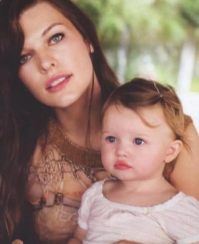 Мила Йовович и Эвер Андерсон