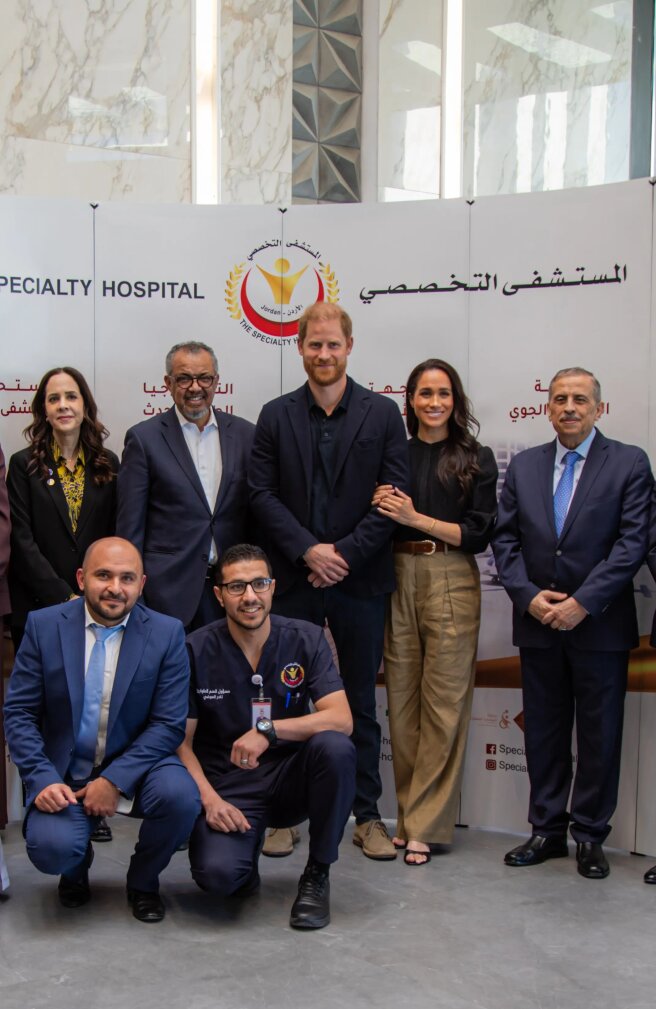 Принц Гарри и Меган Маркл во время поездки