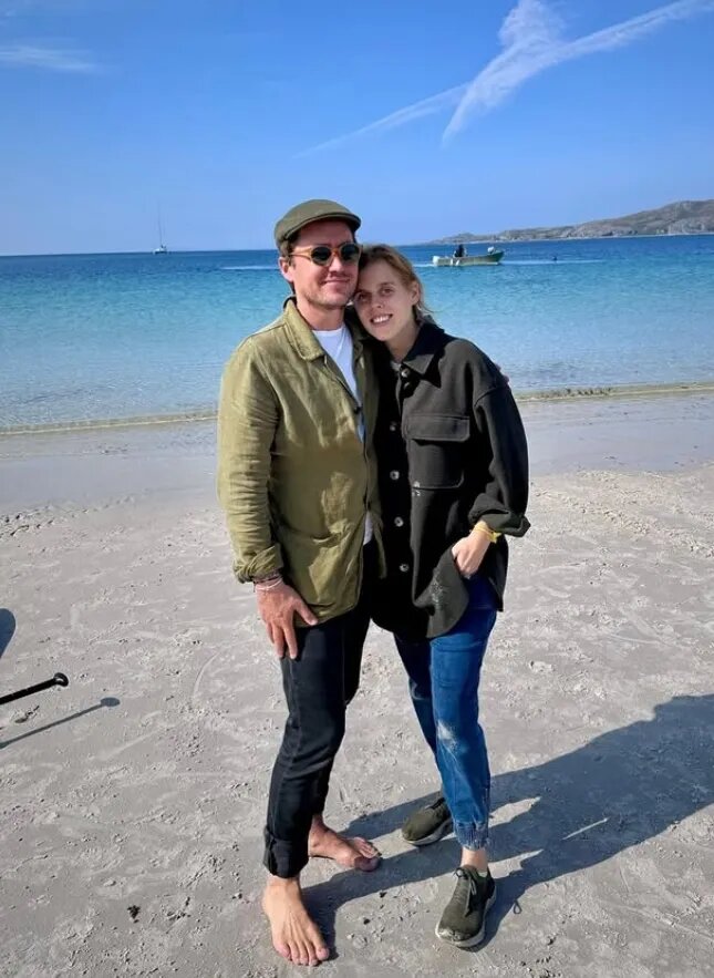 Принцесса Беатрис и Эдоардо Мапелли-Моцци