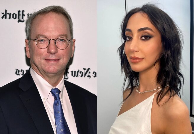 The Internet is discussing the affair of married 69-year-old billionaire Eric Schmidt with 30-year-old Michelle, who cheated him out of $100 million