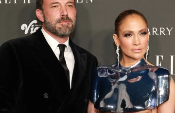 Ben Affleck looks unhappy after disagreement with Jennifer Lopez over publicity