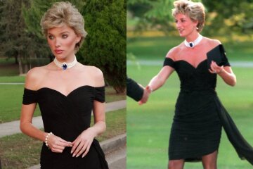 Elsa Hosk Recreates Princess Diana's Iconic 'Revenge Dress'