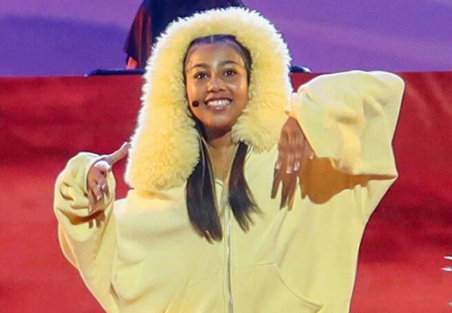 She played young Simba: North West made her theatrical debut in the musical production of “The Lion King”