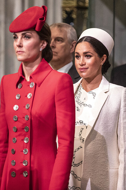 Kate Middleton and Meghan Markle