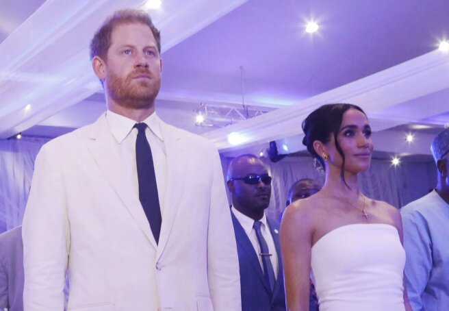 Reception in honor of military families, summit on women's leadership: how Prince Harry and Meghan Markle's tour of Nigeria is going