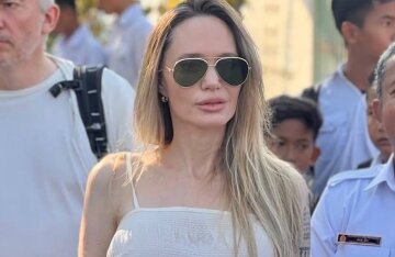 Angelina Jolie made a public appearance in Cambodia.