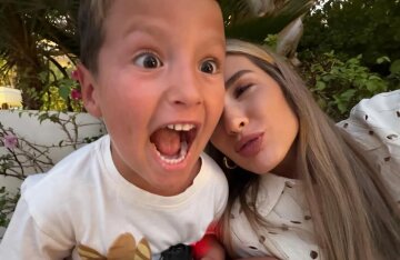 Keti Topuria shared rare photos with her son in honor of his fifth birthday.