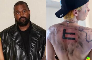 Kanye West posted a photo of the Russian rapper on social networks