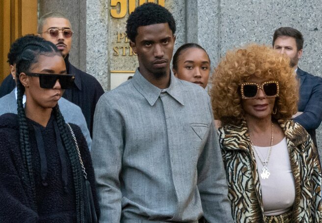 'Your Son Is A Rapist': P. Diddy's Mother And Children Booed Outside Court