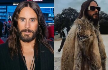 "Our Elephant." Jared Leto strolled around in a fur coat to a Caucasian track and garnered thousands of comments from Russian-speaking fans.