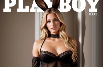A model created by a neural network appeared on the cover of Playboy for the first time