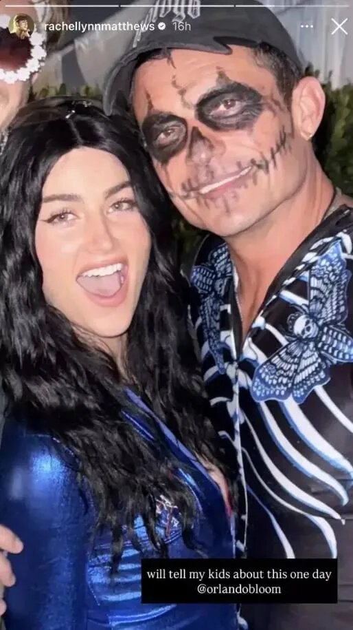 Рэйчел Мэттьюз и Орландо Блум