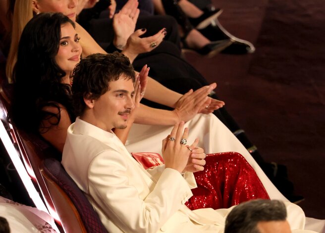 Кайли Дженнер и Тимоти Шаламе