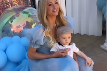 Paris Hilton threw a Little Mermaid-themed party for her son