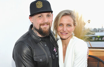 Benji Madden pathetically congratulated his wife Cameron Diaz on her birthday: "We are so lucky with you"
