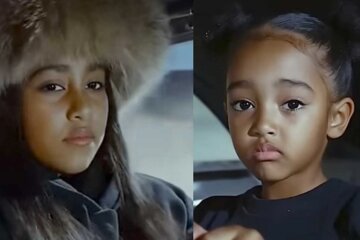 Kim Kardashian and Kanye West's Daughters Star in His New Music Video