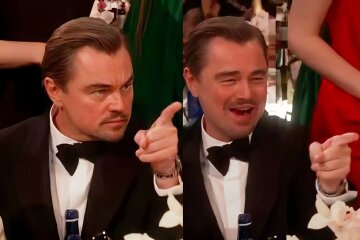 Leonardo DiCaprio has become the "king of memes" thanks to a new viral video from the Golden Globes.