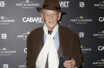 Actor Ian McKellen hospitalized after falling off stage at theater