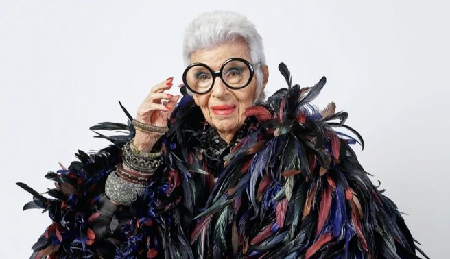 Designer and fashion icon Iris Apfel dies at 102